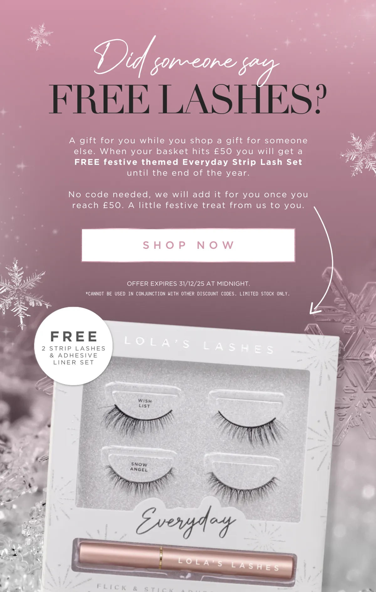 Lola's Lashes Email Design 6